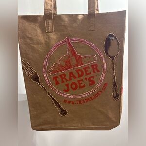 Trader Joe's Brown Tote Bag